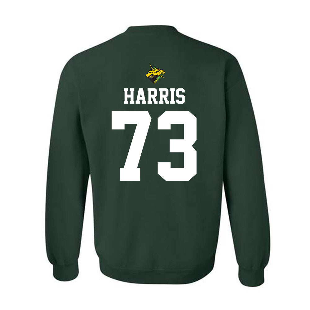 USF - NCAA Football : Caleb Harris - Flashback Friday Shersey Crewneck Sweatshirt-1