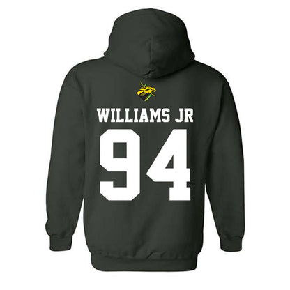 USF - NCAA Football : Brooks Williams Jr - Flashback Friday Shersey Hooded Sweatshirt-1