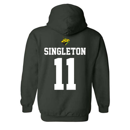 USF - NCAA Football : Keshaun Singleton - Flashback Friday Shersey Hooded Sweatshirt-1