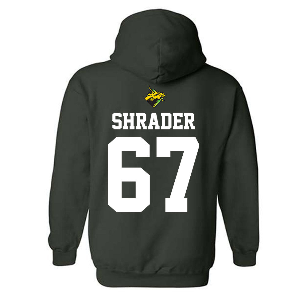 USF - NCAA Football : Thomas Shrader - Flashback Friday Shersey Hooded Sweatshirt-1