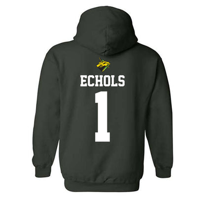 USF - NCAA Football : Jonathan Echols - Flashback Friday Shersey Hooded Sweatshirt-1