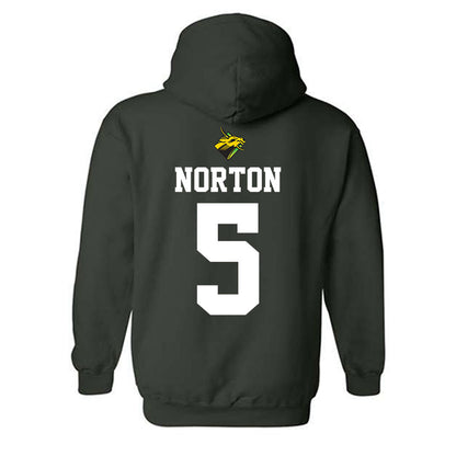 USF - NCAA Football : Cartevious Norton - Flashback Friday Shersey Hooded Sweatshirt-1