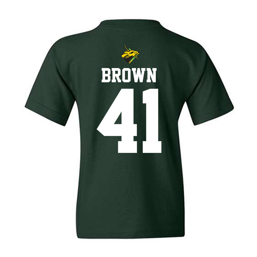 USF - NCAA Football : George Brown - Flashback Friday Shersey Youth T-Shirt-1