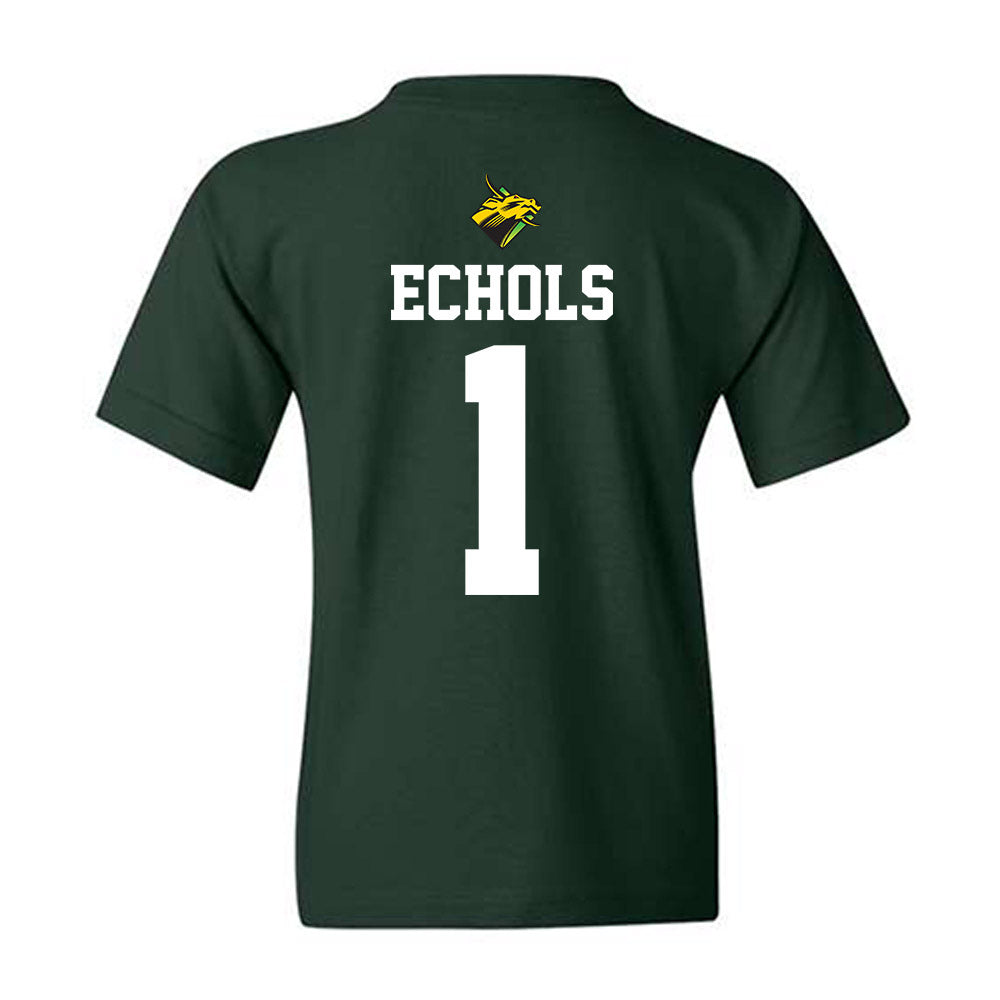 USF - NCAA Football : Jonathan Echols - Flashback Friday Shersey Youth T-Shirt-1
