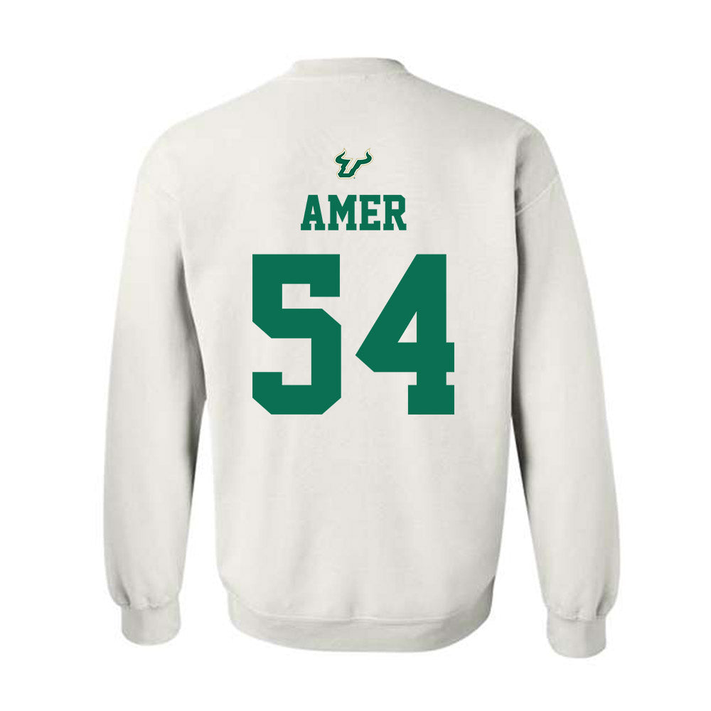 USF - NCAA Football : Amer Amer - Homecoming Shersey Crewneck Sweatshirt-1