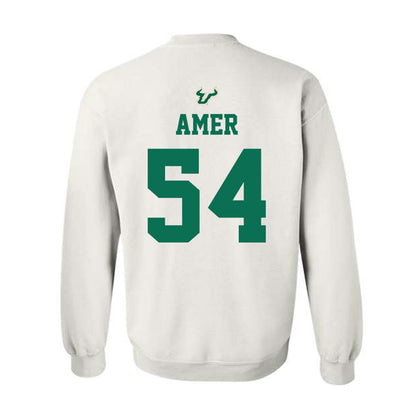 USF - NCAA Football : Amer Amer - Homecoming Shersey Crewneck Sweatshirt-1