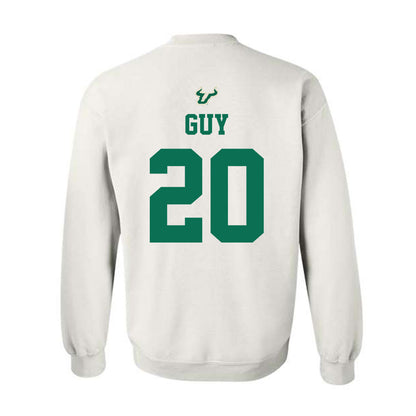 USF - NCAA Football : Izaiah Guy - Homecoming Shersey Crewneck Sweatshirt-1