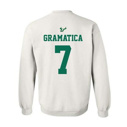 USF - NCAA Football : Nico Gramatica - Homecoming Shersey Crewneck Sweatshirt-1