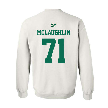 USF - NCAA Football : Connor McLaughlin - Homecoming Shersey Crewneck Sweatshirt-1