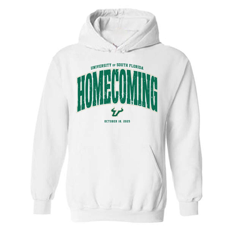 USF - NCAA Football : Fred Gaskin III - Homecoming Shersey Hooded Sweatshirt-0