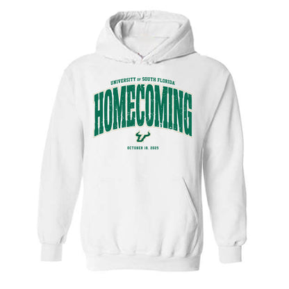 USF - NCAA Football : Fred Gaskin III - Homecoming Shersey Hooded Sweatshirt-0