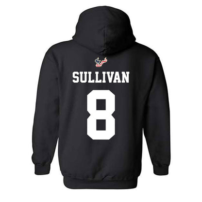 USF - NCAA Football : Wyatt Sullivan - Salute to Service Shersey Hooded Sweatshirt-1