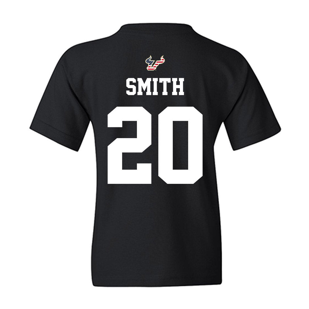 USF - NCAA Football : Jabari Smith - Salute to Service Shersey Youth T-Shirt-1