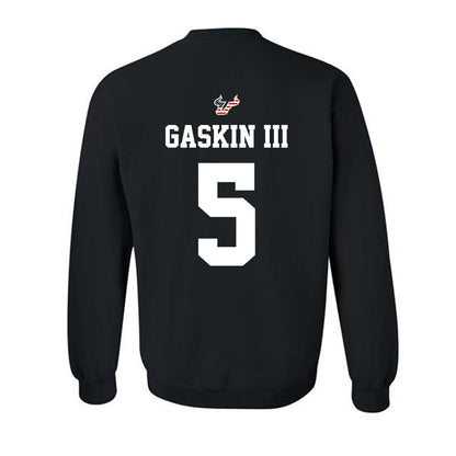 USF - NCAA Football : Fred Gaskin III - Salute to Service Shersey Crewneck Sweatshirt-1