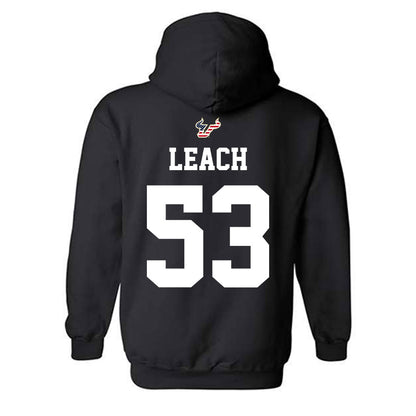 USF - NCAA Football : Gavin Leach - Salute to Service Shersey Hooded Sweatshirt-1
