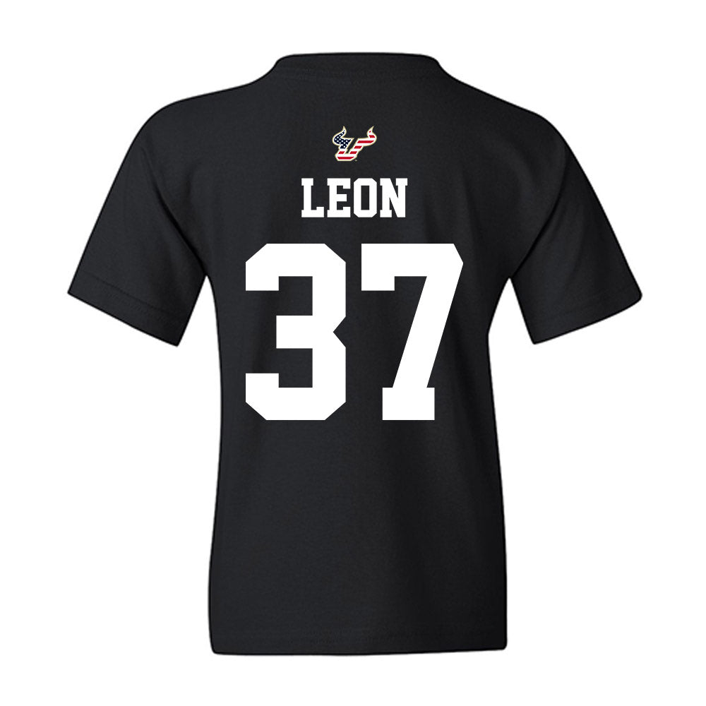 USF - NCAA Football : Chase Leon - Salute to Service Shersey Youth T-Shirt-1