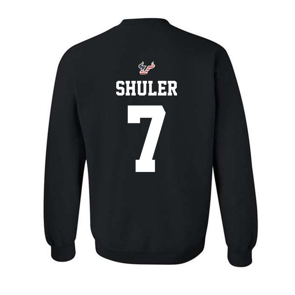 USF - NCAA Football : Jhalyn Shuler - Salute to Service Shersey Crewneck Sweatshirt-1