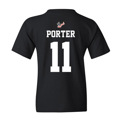 USF - NCAA Football : Joshua Porter - Salute to Service Shersey Youth T-Shirt-1