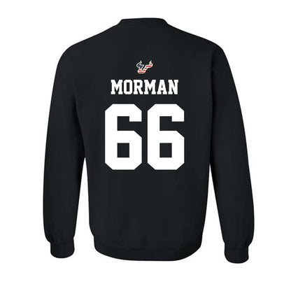 USF - NCAA Football : Teriyan Morman - Salute to Service Shersey Crewneck Sweatshirt-1