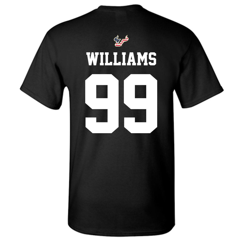 USF - NCAA Football : Marcus Williams - Salute to Service Shersey T-Shirt-1