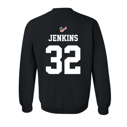USF - NCAA Football : Gavin Jenkins - Salute to Service Shersey Crewneck Sweatshirt-1