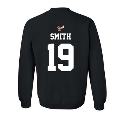 USF - NCAA Football : JeyQuan Smith - Salute to Service Shersey Crewneck Sweatshirt-1