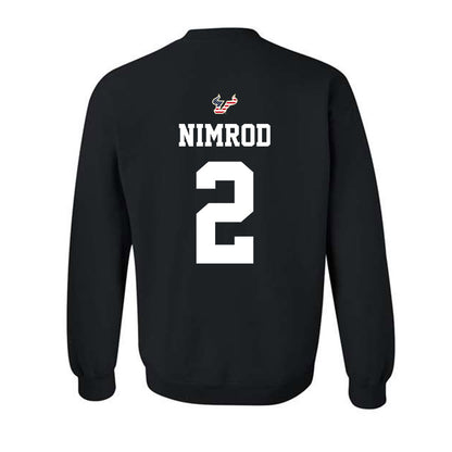 USF - NCAA Football : Chas Nimrod - Salute to Service Shersey Crewneck Sweatshirt-1