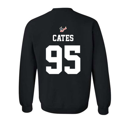 USF - NCAA Football : Garrett Cates - Salute to Service Shersey Crewneck Sweatshirt-1