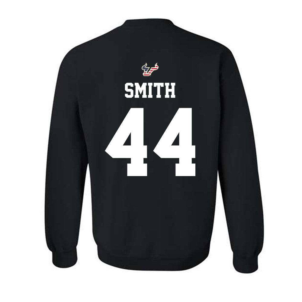 USF - NCAA Football : Christian Smith - Salute to Service Shersey Crewneck Sweatshirt-1