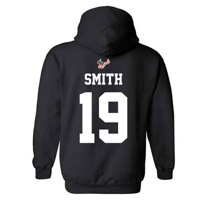 USF - NCAA Football : JeyQuan Smith - Salute to Service Shersey Hooded Sweatshirt-1