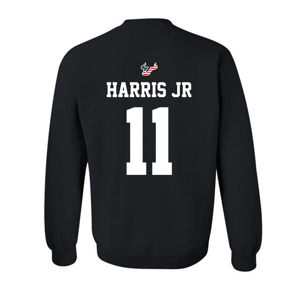 USF - NCAA Football : Derrick Harris Jr - Salute to Service Shersey Crewneck Sweatshirt-1