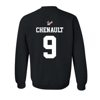 USF - NCAA Football : James Chenault - Salute to Service Shersey Crewneck Sweatshirt-1