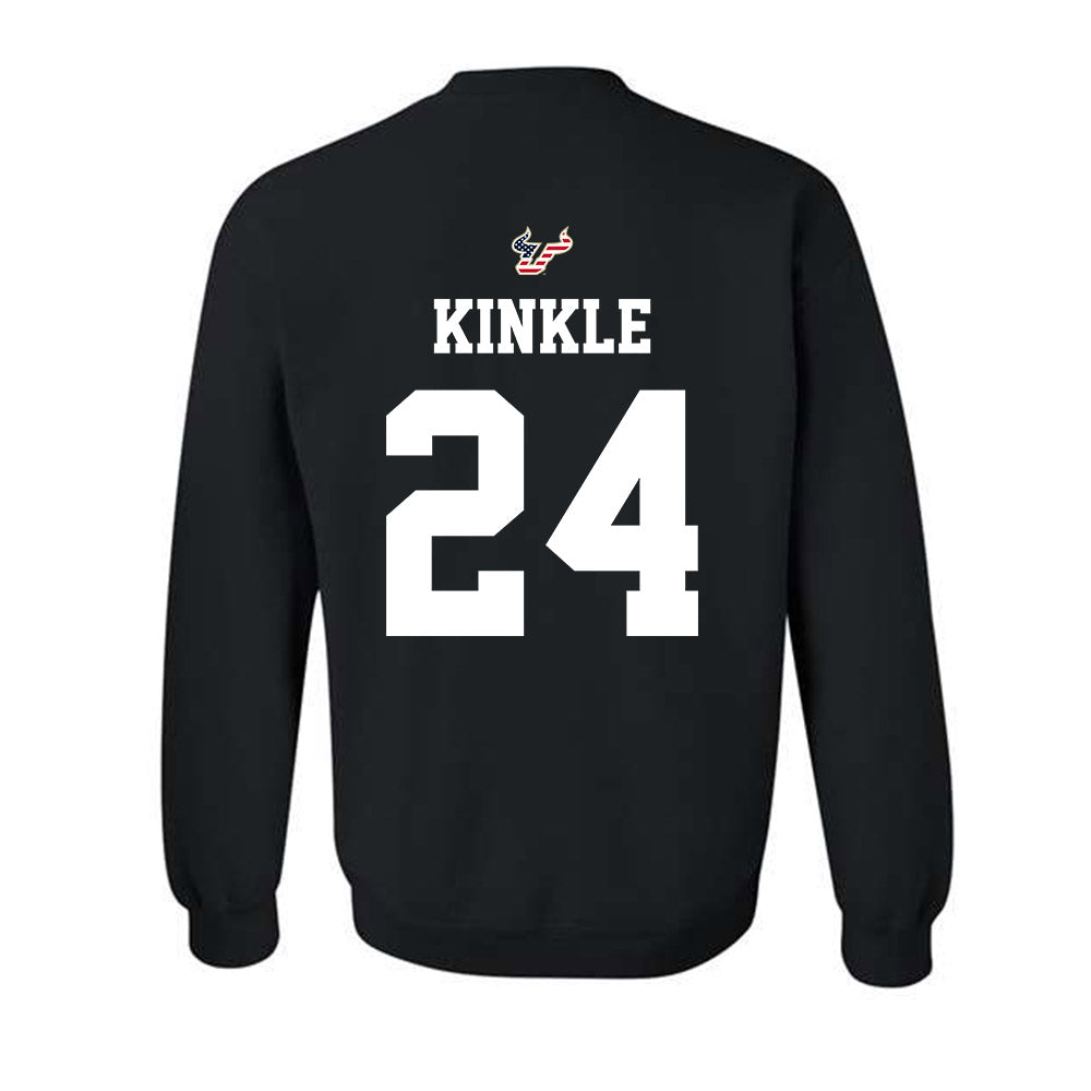 USF - NCAA Football : Tray Kinkle - Salute to Service Shersey Crewneck Sweatshirt-1
