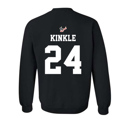 USF - NCAA Football : Tray Kinkle - Salute to Service Shersey Crewneck Sweatshirt-1