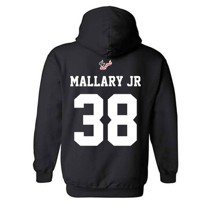 USF - NCAA Football : DJ Mallary Jr - Salute to Service Shersey Hooded Sweatshirt-1