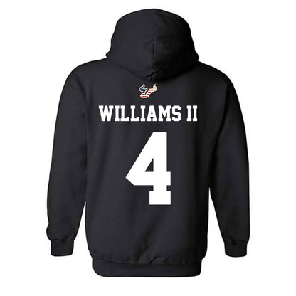 USF - NCAA Football : Michael Williams II - Salute to Service Shersey Hooded Sweatshirt-1
