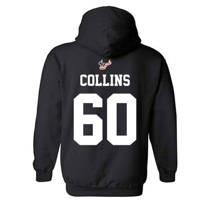 USF - NCAA Football : Khalil Collins - Salute to Service Shersey Hooded Sweatshirt-1