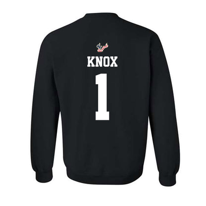 USF - NCAA Football : Ben Knox - Salute to Service Shersey Crewneck Sweatshirt-1