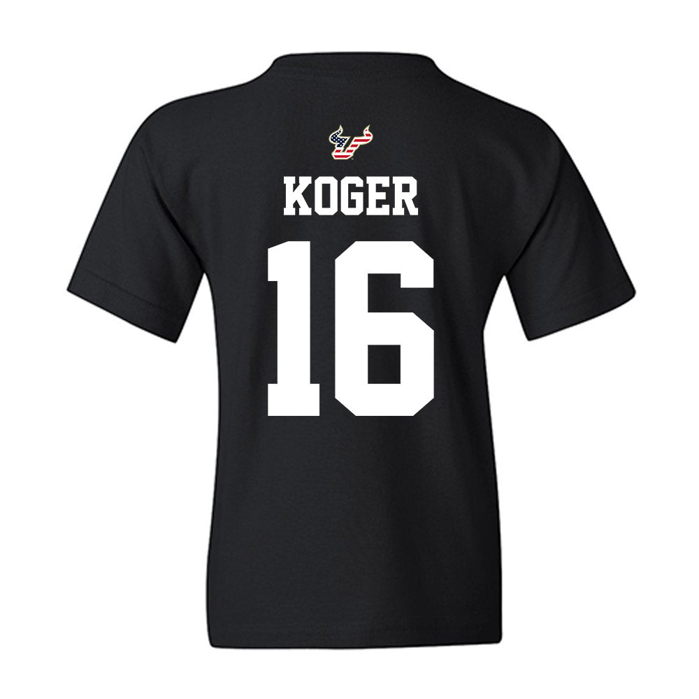 USF - NCAA Football : Jeremiah Koger - Salute to Service Shersey Youth T-Shirt-1