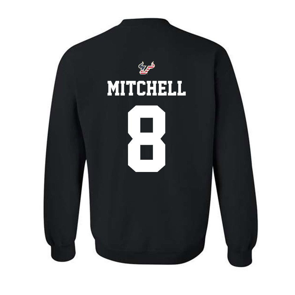 USF - NCAA Football : Traevon Mitchell - Salute to Service Shersey Crewneck Sweatshirt-1