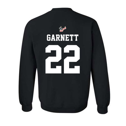 USF - NCAA Football : Chase Garnett - Salute to Service Shersey Crewneck Sweatshirt-1