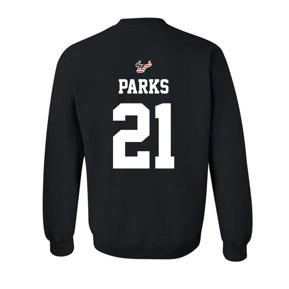 USF - NCAA Football : Arkese Parks - Salute to Service Shersey Crewneck Sweatshirt-1