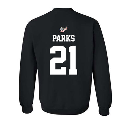 USF - NCAA Football : Arkese Parks - Salute to Service Shersey Crewneck Sweatshirt-1