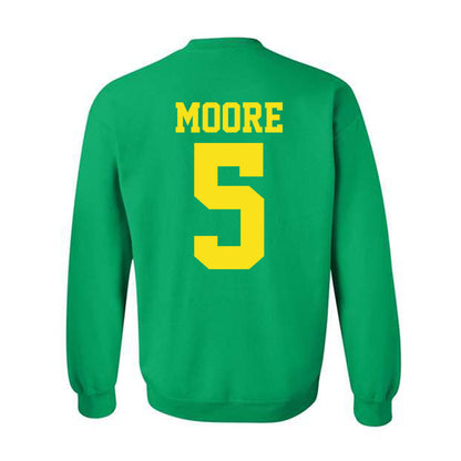 Oregon - NCAA Football : Dante Moore - Classic Shersey Crewneck Sweatshirt-1