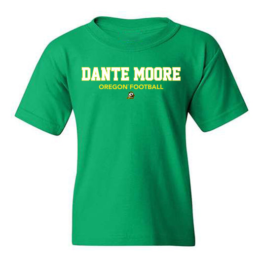 Oregon - NCAA Football : Dante Moore - Classic Shersey Youth T-Shirt-0