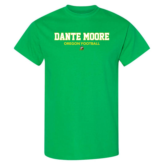 Oregon - NCAA Football : Dante Moore - Classic Shersey T-Shirt-0