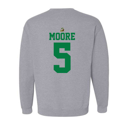 Oregon - NCAA Football : Dante Moore - Fashion Shersey Crewneck Sweatshirt-1