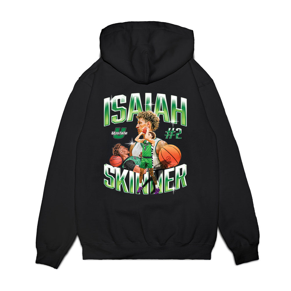USC Upstate - NCAA Men's Basketball : Isaiah Skinner - Collage Premium Hooded Sweatshirt-1
