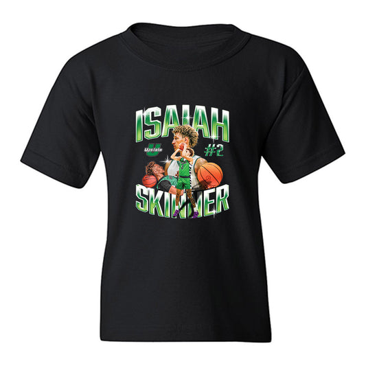 USC Upstate - NCAA Men's Basketball : Isaiah Skinner - Collage Youth T-Shirt-0