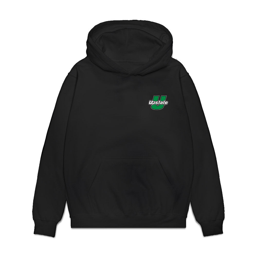 USC Upstate - NCAA Men's Basketball : Isaiah Skinner - Collage Premium Hooded Sweatshirt-0